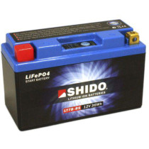 Batterie moto lithium 12v SHIDO LT7B-BS