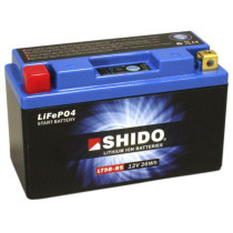 Batterie moto lithium 12v SHIDO LT9BS-BS