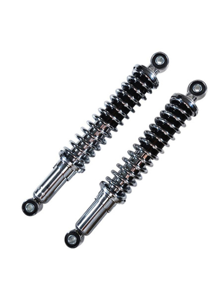 Amortisseur hydraulique précharge réglage Chromé 103 / MBK / Motobécane 51 (entraxe 320mm)