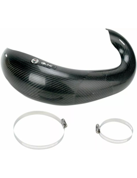 Protection carbone Moose Racing pour pot FMF Honda 250 CR 2003-2007