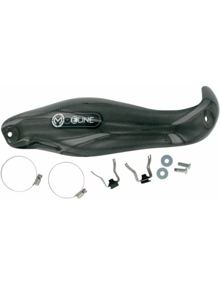 Protection carbone Moose Racing pour collecteur FMF Mega Bomb Yamaha 250 WR-F 2001-2007 450 YZ-F/WR-F 2003-2006 250 YZ-F 2001..