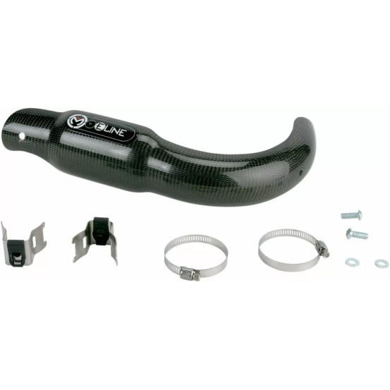 Protection carbone Moose Racing pour collecteur FMF Power Bomb Yamaha 450 YZ-F 2007-2009 450 WR-F 2007-2015