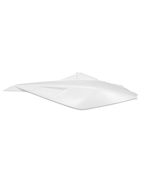 Carénage coque arrière Gauche Derbi 50 Senda R / SM DRD PRO 2005-2011 Blanc