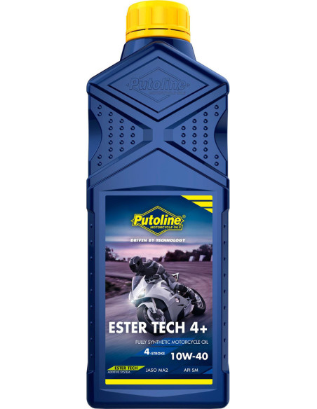 Huile moteur 4T PUTOLINE Ester Tech Syntec 4+ (1 litre) 10W40