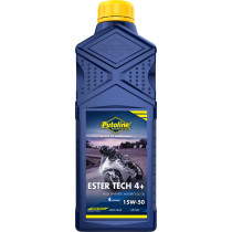 Huile moteur 4T PUTOLINE Ester Tech Syntec ROAD 4+ (1 litre) 15W50