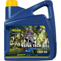 Huile moteur 4T PUTOLINE Ester Tech OFF ROAD 4+ (4 litres) 10W50