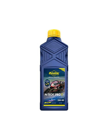 Huile moteur 4T PUTOLINE Nano Tech Syntec ROAD 4+ 5W40 (1 litre)