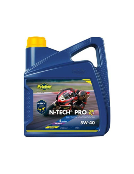 Huile moteur 4T PUTOLINE Nano Tech Syntec ROAD 4+ (4 litres) 5W40