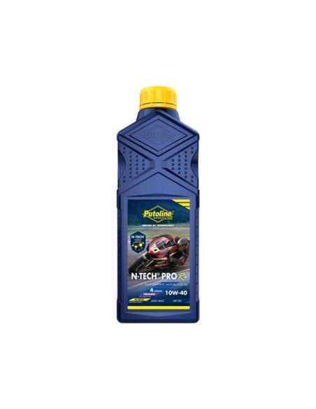 Huile moteur 4T PUTOLINE Nano Tech Syntec ROAD 4+ 10W40 (1 litre)