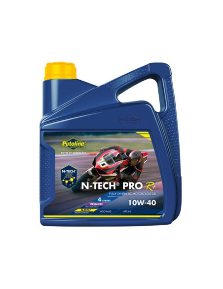Huile moteur 4T PUTOLINE Nano Tech Syntec ROAD 4+ (4 litres) 10W40