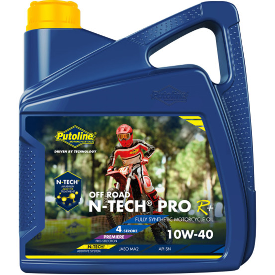 Huile moteur 4T PUTOLINE Nano Tech OFF ROAD 4+ (4 litres) 10W40
