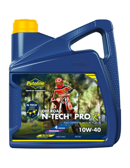 Huile moteur 4T PUTOLINE Nano Tech OFF ROAD 4+ (4 litres) 10W40