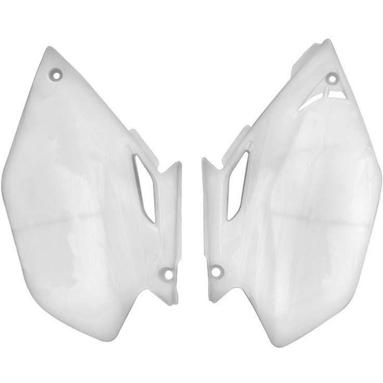 Plaques latérales - Blanc - RACETECH YAMAHA 250/450 YZF 2003-2005