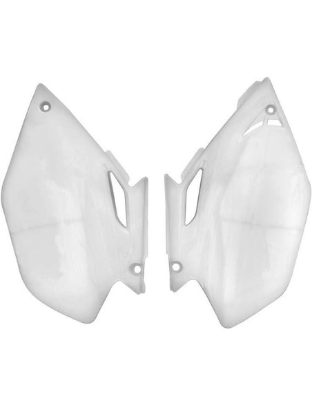 Plaques latérales - Blanc - RACETECH YAMAHA 250/450 YZF 2003-2005