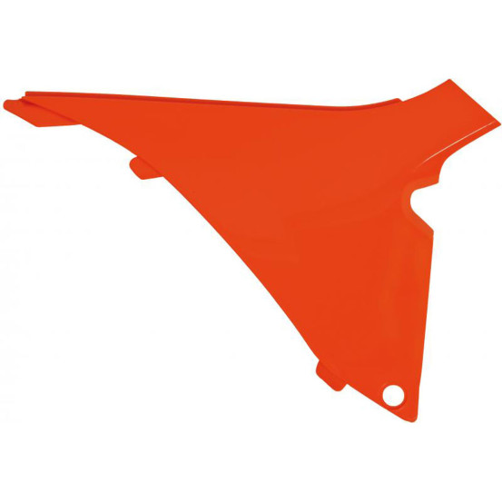 Cache Boite à air droit - Orange - RACETECH KTM 125/150/250 SX 2012 250/350/450 SXF 2011-2012