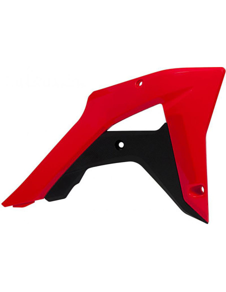 Ouies de radiateur - Noir Rouge - RACETECH Honda 450 CRF RX 2017-2018
