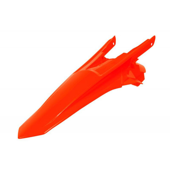 Garde Boue Arrière - Orange Fluo - RACETECH KTM 125/250/350/450 SX/SXF 2016-2018 250 SX 2017-2018