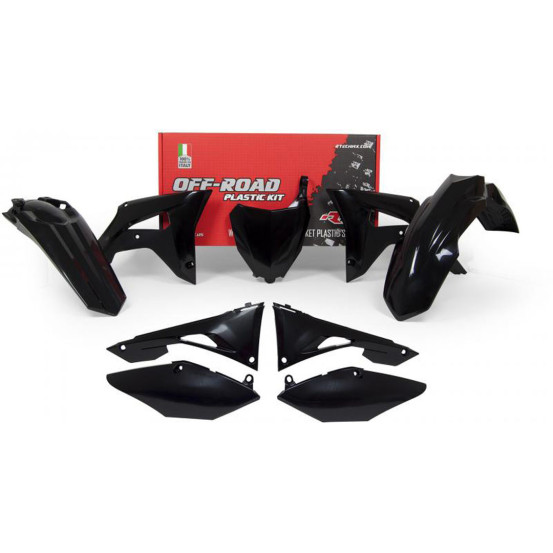 Kit Plastique - Noir - RACETECH Honda 450 CRF R 2017-2018