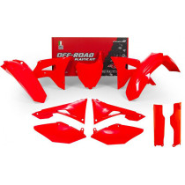 Kit Plastique - Rouge Fluo - RACETECH Honda 250 CRF 2018 450 CRF R 2017-2018
