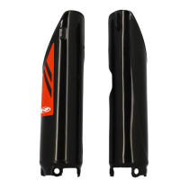 Protections de fourche mécaboite origine RIEJU 50 / 125 MRT Pro / Trophy / Marathon Pro Noir