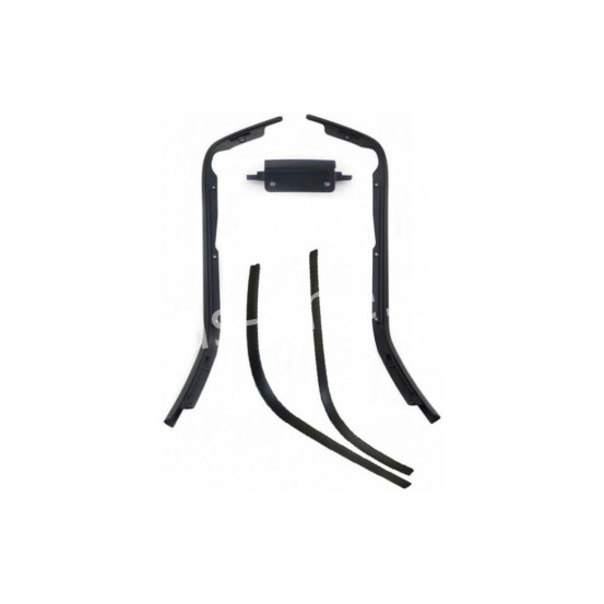 Kit de bordures Vespa Sprint / Primavera Noir brillant