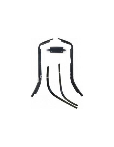 Kit de bordures Vespa Sprint / Primavera Noir brillant