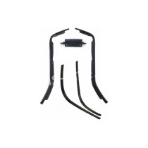 Kit de bordures Vespa Sprint / Primavera Noir Mat