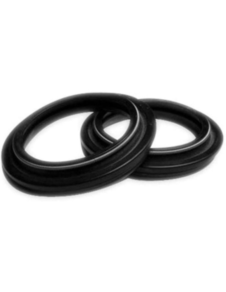 Caches poussières KAYABA diamètre 48mm YAMAHA KAWASAKI HONDA SUZUKI HUSQVARNA TM