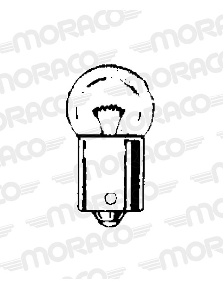 Ampoule Hert BA15S 6V 5W
