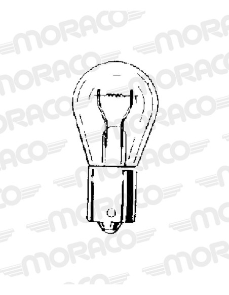 Ampoule Hert BA15S 12V 10W