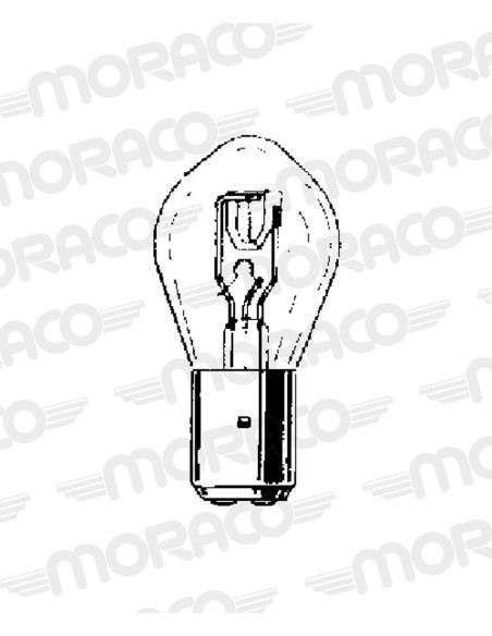 Ampoule Hert BA20D 6V 35W