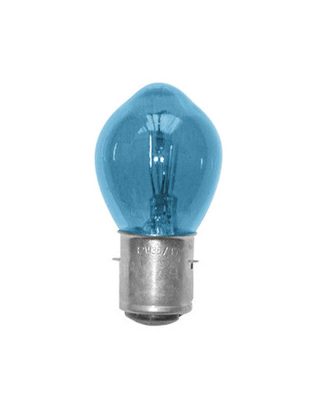 Ampoule Hert BA20D Bleu 12V 35W