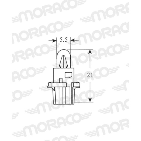 Ampoule Hert 12V 1,2W