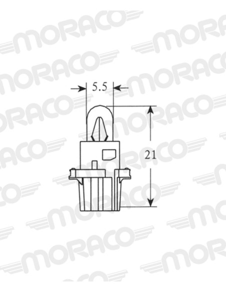 Ampoule Hert 12V 1,2W