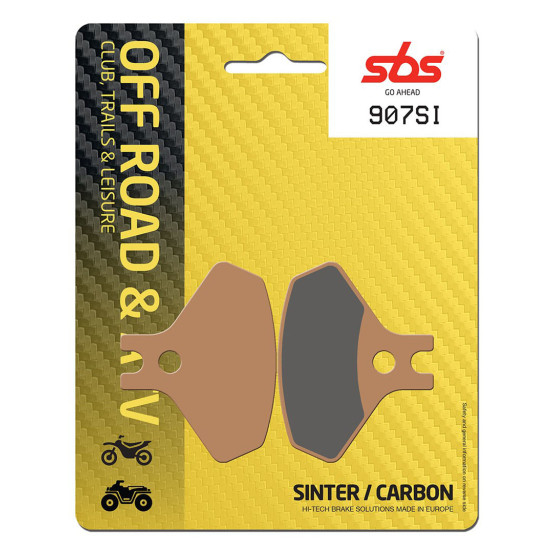 Plaquettes de frein SBS 907 SI Sinter