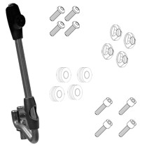 Kit de fixation pour bulle Givi A6704A Aprilia Scarabeo 50 2014 - 2015 50 Street 2009 - 2013 50 - 100 2009 - 2013