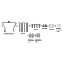 Kit de fixation pour bulle Givi AL9055A Royal Enfield Scram 411 2022