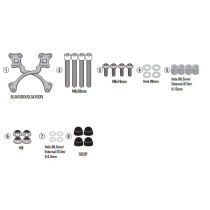 Kit de fixation pour bulle Givi 140A-S - 100AL-ALB BRIXTON CROMWELL 125 2022