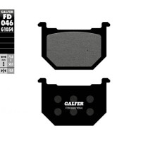 Plaquettes de frein GALFER - G1054 ORGANIQUE SEMI METAL FD046