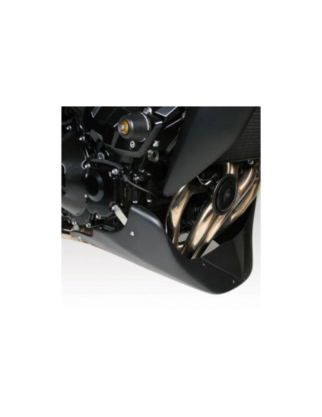 Sabot Aerosport BARRACUDA Kawasaki Z750 2007-2014 Z750R 2011-2015 Z1000 2007-2009 Noir Brillant
