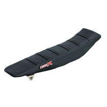 Housse de selle CrossX Racing avec bandes noir Yamaha 125-250 YZ 2022