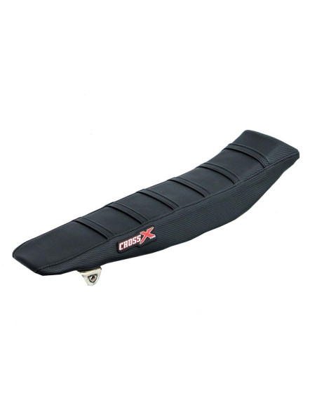 Housse de selle CrossX Racing avec bandes noir Yamaha 125-250 YZ 2022