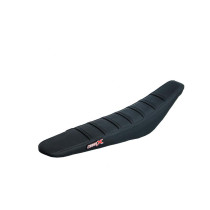 Housse de selle CrossX Racing avec bandes KTM SX SXF 2023 noir
