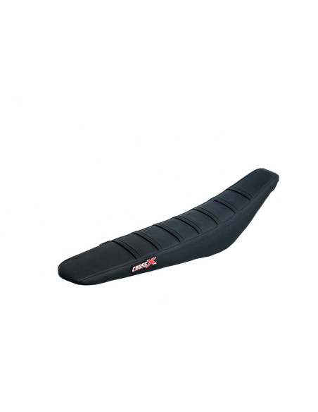 Housse de selle CrossX Racing avec bandes KTM SX SXF 2023 noir