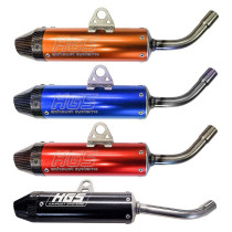 Silencieux alu Noir HGS KTM 65 SX 2024 HUSQVARNA 65 TC 2024