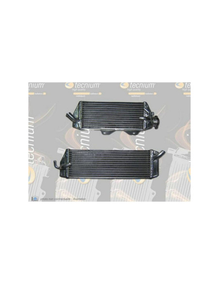 Radiateur Oversize Gauche TECNIUM Suzuki 450 RMZ 2012-2017