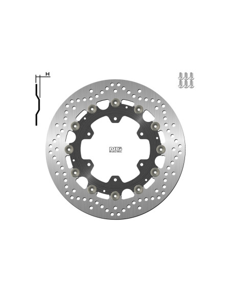 Disque de frein Avant NG BRAKES BMW