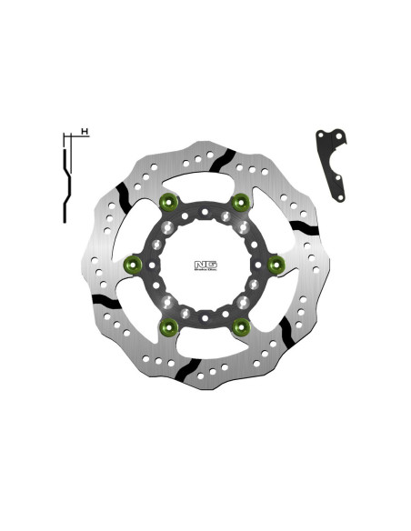 Kit disque de frein Oversize avant NG BRAKES SUZUKI - KAWASAKI
