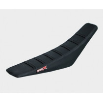 Housse de selle CrossX Racing avec bandes Stark Varg noir