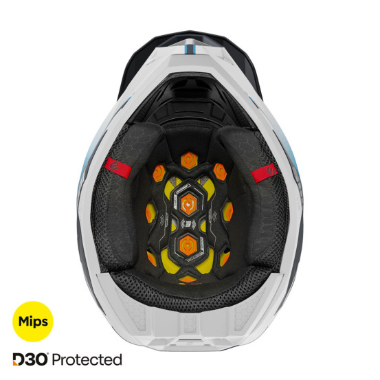 Casque cross Shot 2025 Lite Challenger - Bleu Mat